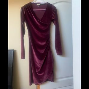 Wilfred Free Velour dress Size S